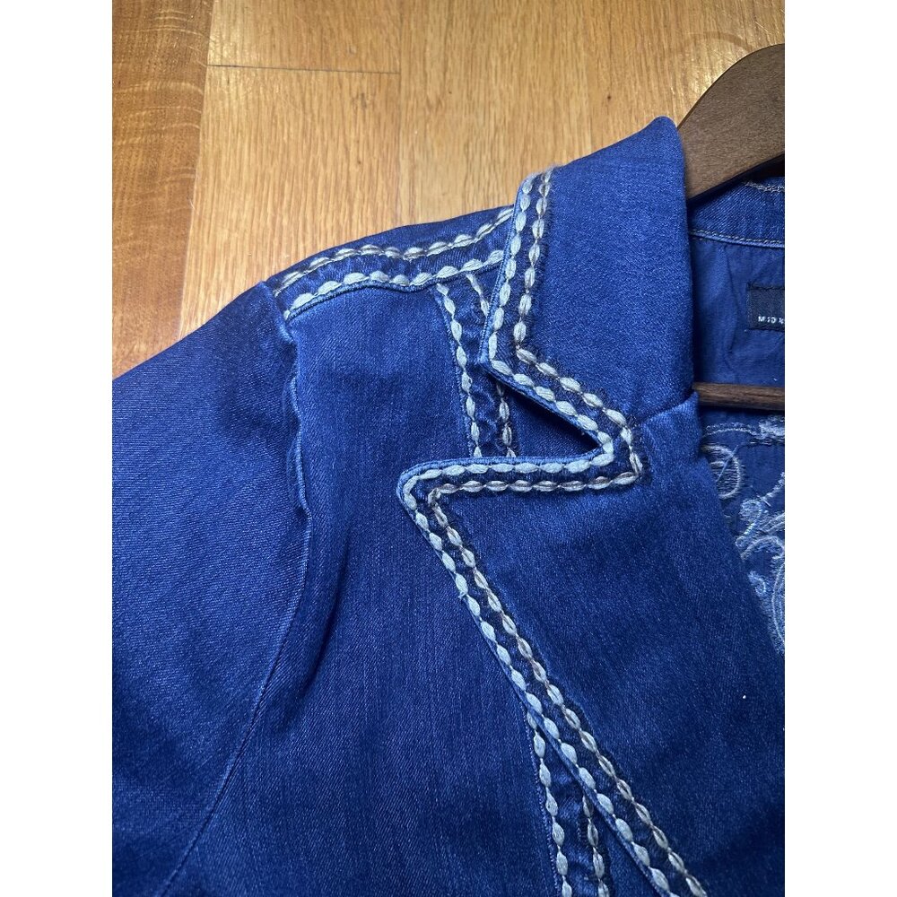 Emroidered Denim Jacket - Picture 11 of 13